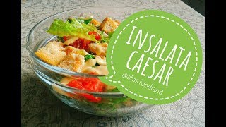 linsalata di Cesare Caesar Salad ricetta I Afas foodland it [upl. by Berke]