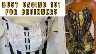 DIY Overbust Corset with Bust Caging StepbyStep Tutorial [upl. by Ahseyi561]