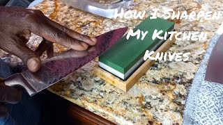 How I Sharpen My Kitchen Knives [upl. by Irbua]