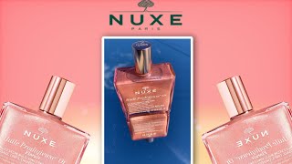 NUXE Huile Prodigieuse Or Florale Multipurpose Dry Oil Unboxing amp Review [upl. by Daniela]