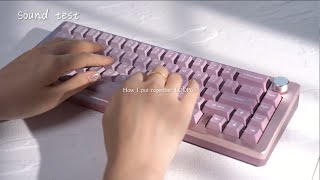 KiiBOOM LOOP 65 mechanicalkeyboard customkeyboard gadgets kiiboom tech [upl. by Asenav]