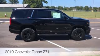 2019 Chevrolet Tahoe LT 4x4 Z71 Midnight Edition Walk Around [upl. by Yenal14]