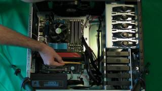 PC Build Series  Video 10  Motherboard amp Device Connections Closeup [upl. by Ellehcyt]