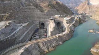 Mohmand Dam hydropower project construction updates mohmanddam damconstruction pakistandam viral [upl. by Yeltneb]