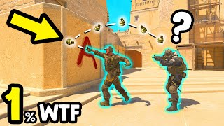 1 WTF MOMENTS in CS2  COUNTER STRIKE 2 MOMENTS [upl. by Annaerdna942]