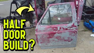 Bug Out Truck Build Ep 42  Rockers Almost Finished More Rust Plans for Doors by GettinJunkDone [upl. by Barri364]