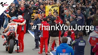 The final farewell of a legend ThankYouJorge [upl. by Essile643]