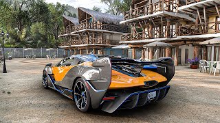 McLaren Sabre  Forza Horizon 5  4K Gameplay [upl. by Ecinhoj148]