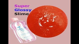 how to make glossy slime without baby oil without glue or borax  Slime Videos [upl. by Hakim]