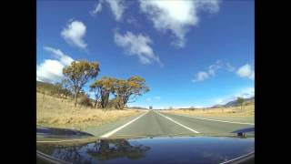 Driving from Sydney to the Australian Snowy Mountains and Lake Jindabyne [upl. by Onfre88]