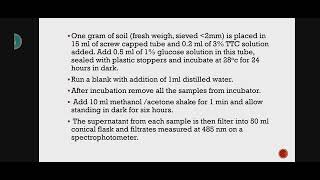 Dehydrogenase enzyme activity of soil  Microbial activity [upl. by Nylodnew769]