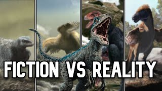 JW Velociraptor vs Accurate Raptors  Jurassic Park vs Science [upl. by Nollad949]