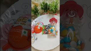 Kinder Joy Box With Alpenliebe Jelly And Cat 😺 Gems Chocolate Popsicle 🍡shorts shortsviral viral [upl. by Nike609]