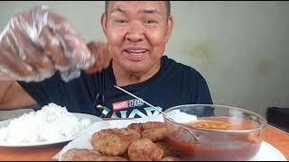 PORK NUGGETS amp BARBECUE SAUCE MUKBANG COOKING [upl. by Ahel]