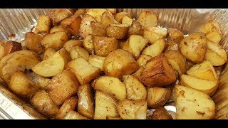 Como Hacer Papas al Horno Crujientes Crispy Potatoes [upl. by Lledal818]