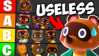 Ranking How USELESS Tom Nook is in Every Animal Crossing Game [upl. by Charil]