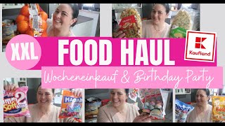 XXL KAUFLAND FOOD HAUL 210€ EINKAUF BIRTHDAY PARTY Fräulein Jasmin [upl. by Katz]