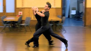 Viennese Waltz  Behind The Scenes Training [upl. by Rebmik867]