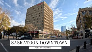 experienced the beauty of saskatoon downtown 🇨🇦 [upl. by Xonel]