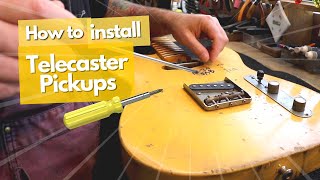 Telecaster Pickup Installation Made Easy a stepbystep guide [upl. by Gabrielson]