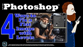 4 Ways to Fix a Flat Image in Photoshop Good Better Best amp Most Awesome [upl. by Rey]