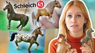 REAGEREN OP SCHLEICH PAARDEN REPAINTS DIE MIJN KIJKERS HEBBEN GEMAAKT 😬  Daphne draaft door [upl. by Neerual]