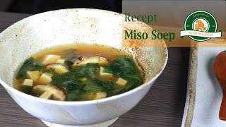 Recept De lekkerste Japanse Miso Soep maken ook vegan [upl. by Alin]