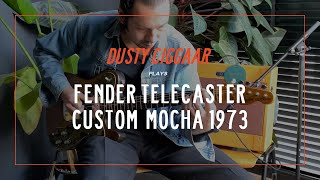 Fender Telecaster Custom Mocha 1973 played by Dusty Ciggaar  The Guitar Company [upl. by Udela]