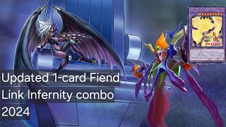 The 1card Infernity combo post BLTR Phantom of Yubel arrives to TCG Quick Showcase [upl. by Valerye]