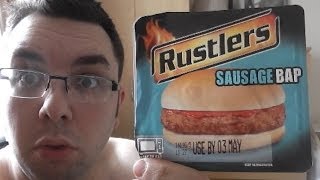 Rustlers Sausage Bap Review [upl. by Jo]