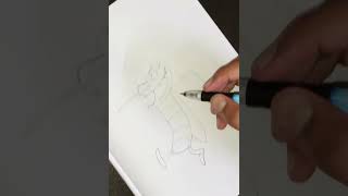 How to draw cockroach viral trending shorts art adityabishnoiart [upl. by Keener861]