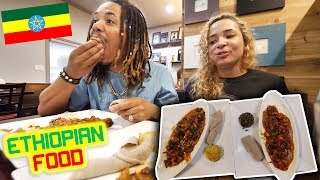 DESTA ETHIOPIAN FOOD COUPLES MUKBANG [upl. by Hutson668]