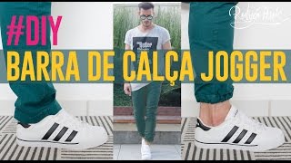 DIY BARRA DE CALÇA COM ELÁSTICO [upl. by Aisyla]