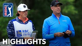 Highlights  Round 2  RBC Heritage  2021 [upl. by Tallbot]