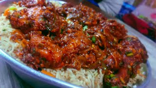 chicken kapsa rice restaurant stylecooking food recipe 😋🍗🍗 [upl. by Ruenhs207]