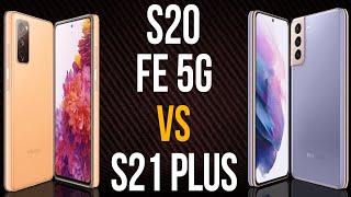 S20 FE 5G vs S21 Plus Comparativo [upl. by Yule]