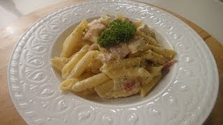 Penne Carbonara  Sanjeev Kapoor Khazana [upl. by Archangel886]