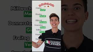 Die Wochentage auf Italienisch Italienisch für Anfänger 🇮🇹 italienischlernen [upl. by Hsakaa]