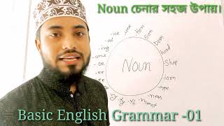 Noun চেনার সহজ উপায়। Basic English Grammar  01 Chamber of English language [upl. by Lyndes]