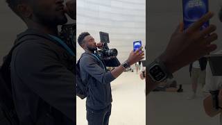 mkbhd in Action at the iPhone16 launch 🎥 [upl. by Atenek970]