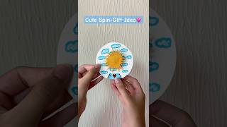 Cute Gift Idea With Paper ☀️ cardmaking papercraft giftideas handmadecard [upl. by Sparks]