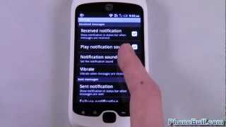 How To Set Text Message Notification SoundRingtone for Android [upl. by Airamak]