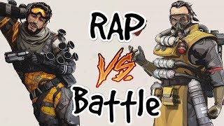 Mirage vs Caustic  Rap Battle  Apex Legends [upl. by Tera]