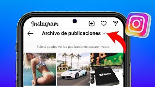 Cómo Desarchivar una Foto de Instagram en Android ✅ 2023 [upl. by Netsyrc]