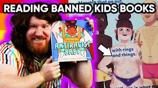 Leftie Mistakenly EXPOSES Banned Kids Books  Reading WOKE Childrens Books [upl. by Auburta]