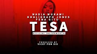 Nadia Mukami ft Fena Gitu amp Khaligraph Jones  Tesa Official Instrumental [upl. by Anoniw]