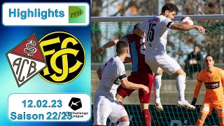 Highlights AC Bellinzona vs FC Schaffhausen 12022023 [upl. by Afihtan]