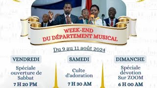 Spécial Ouverture du Sabbat  Département Musical  Vendredi 09 Août 2024 [upl. by Trenna233]