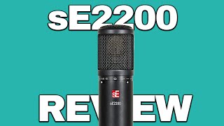 sE 2200 ReviewTest VS RODE NT1 [upl. by Brady]