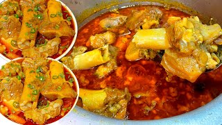 Hotel Style Paya Curry  Winter Special Paye Ka Salan  Bade Ke Paye  Authentic Paya Recipe [upl. by Tenneb623]